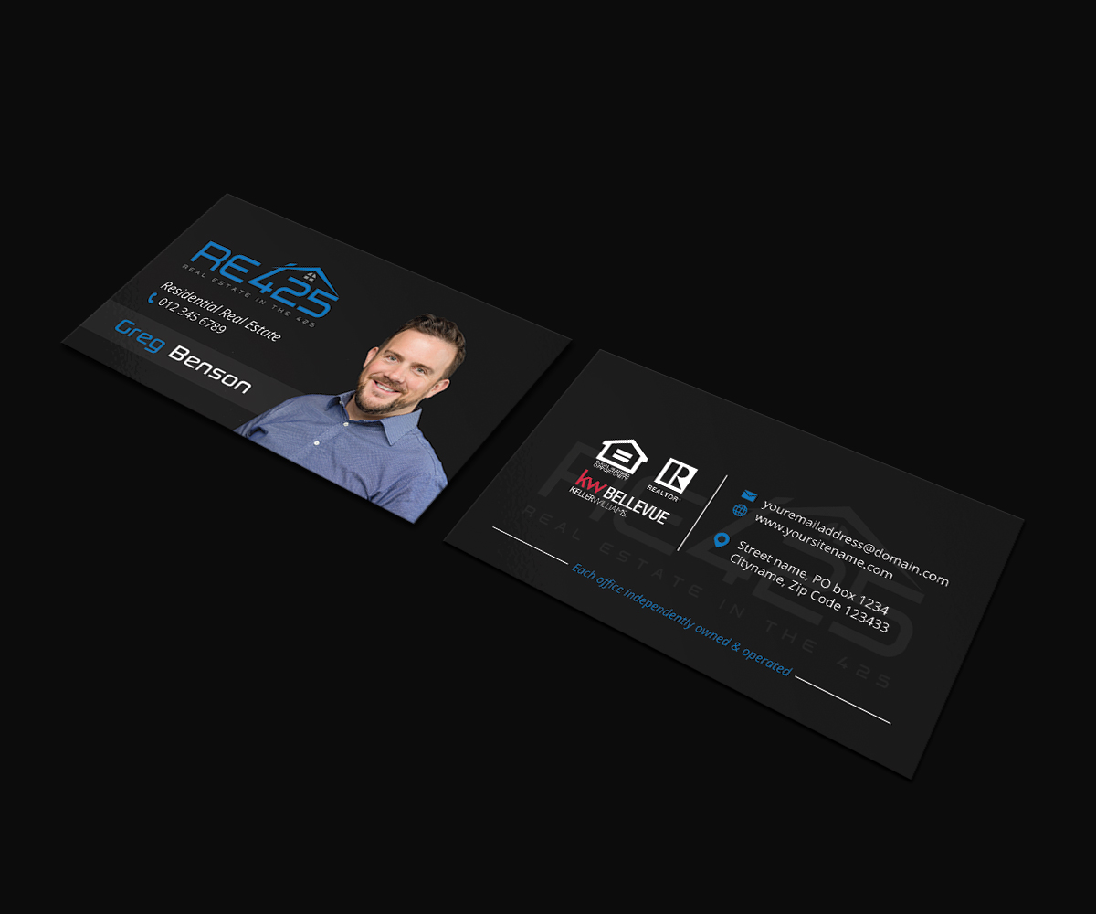 Business Card Design by JK18 for RE425 | Design #15747478