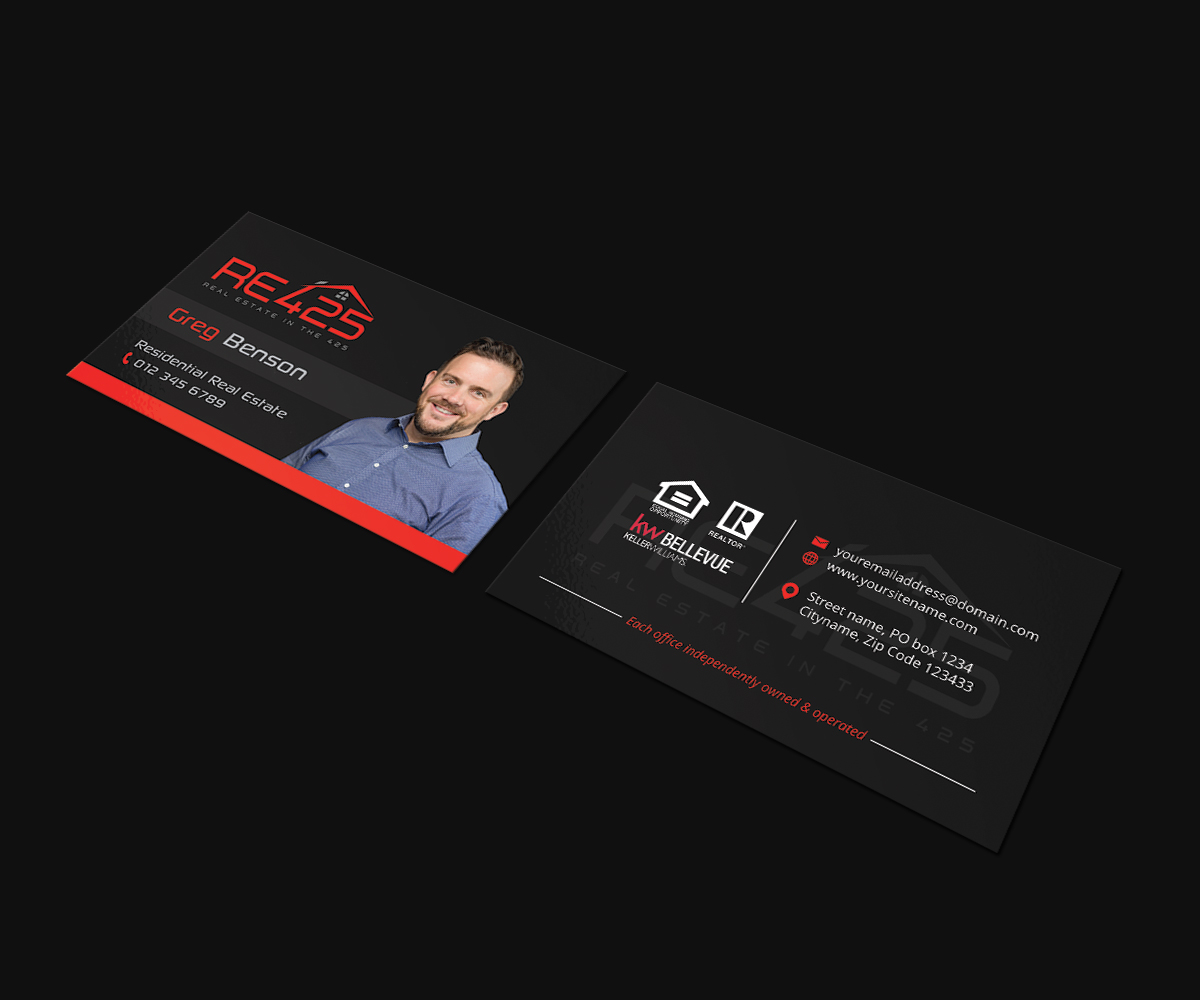 Business Card Design by JK18 for RE425 | Design #15816731