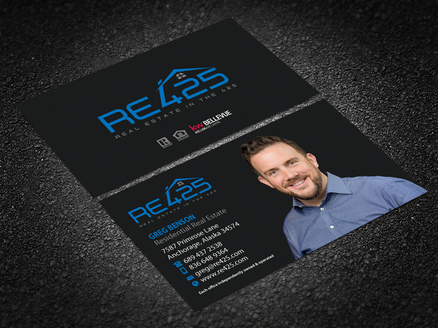Business Card Design by Brand aid for RE425 | Design #15757011