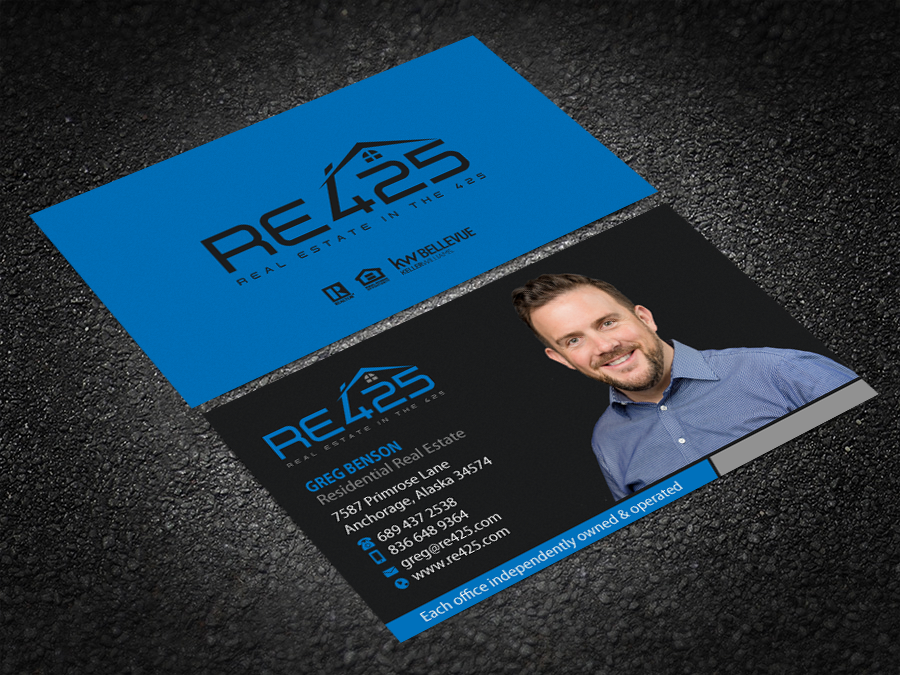 Business Card Design by Brand aid for RE425 | Design #15757013