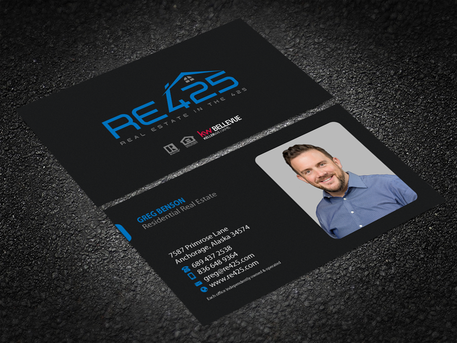 Diseño de Tarjeta de Presentación por Brand aid para RE425 | Diseño #15757021