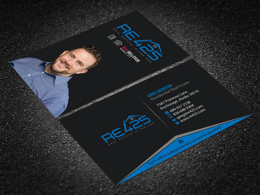 Business Card Design by Brand aid for RE425 | Design #15757022