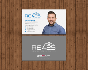 Business Card Design by chandrayaan.creative for RE425 | Design: #15744726