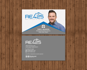 Business Card Design by chandrayaan.creative for RE425 | Design: #15744737