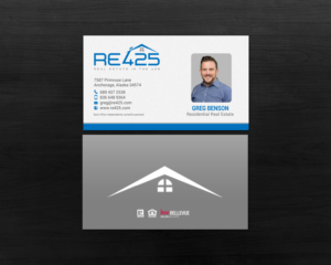 Business Card Design by chandrayaan.creative for RE425 | Design: #15745813