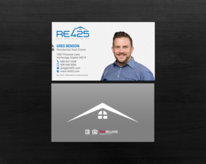 Business Card Design by chandrayaan.creative for RE425 | Design: #15745814