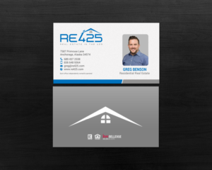 Business Card Design by chandrayaan.creative for RE425 | Design: #15745815