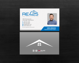 Business Card Design by chandrayaan.creative for RE425 | Design: #15745816