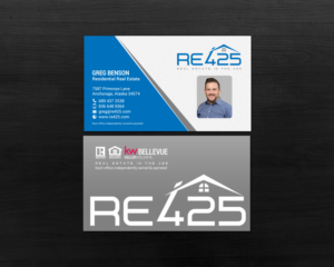 Business Card Design by chandrayaan.creative for RE425 | Design: #15752352