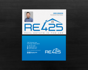 Business Card Design by chandrayaan.creative for RE425 | Design: #15752355