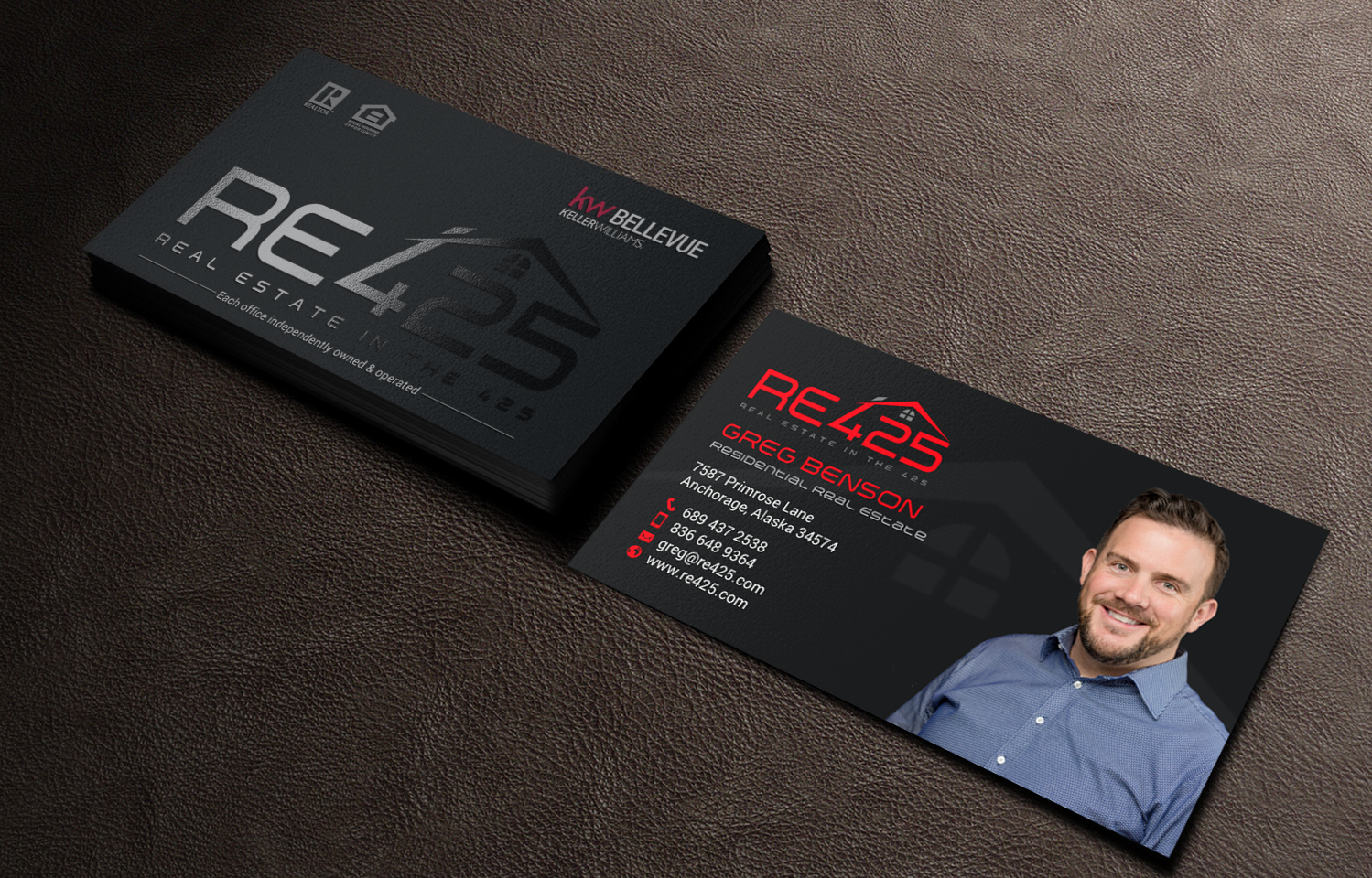 Design de Carte de Visite par chandrayaan.creative pour RE425 | Design #15816463