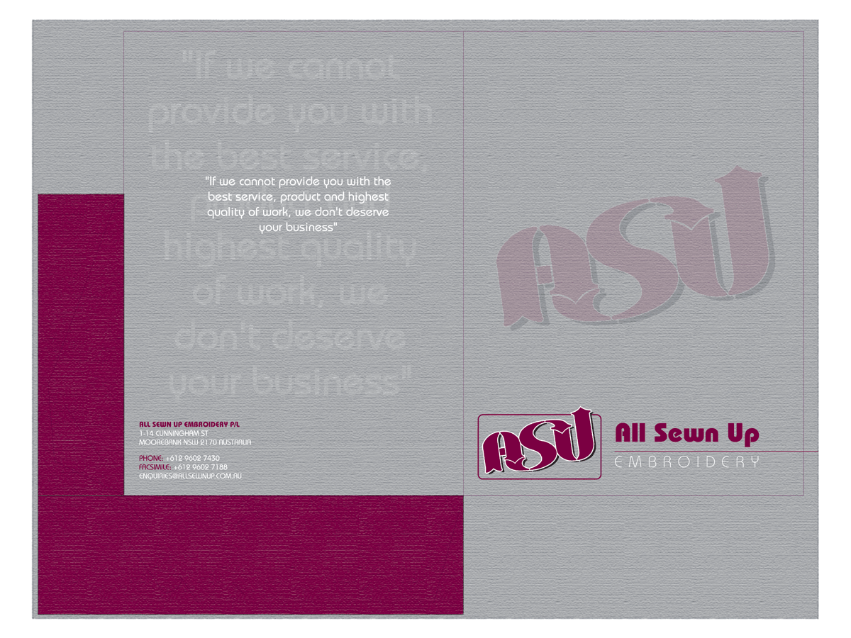 Brochure Design by DeZion Creations for this project | Design #590132