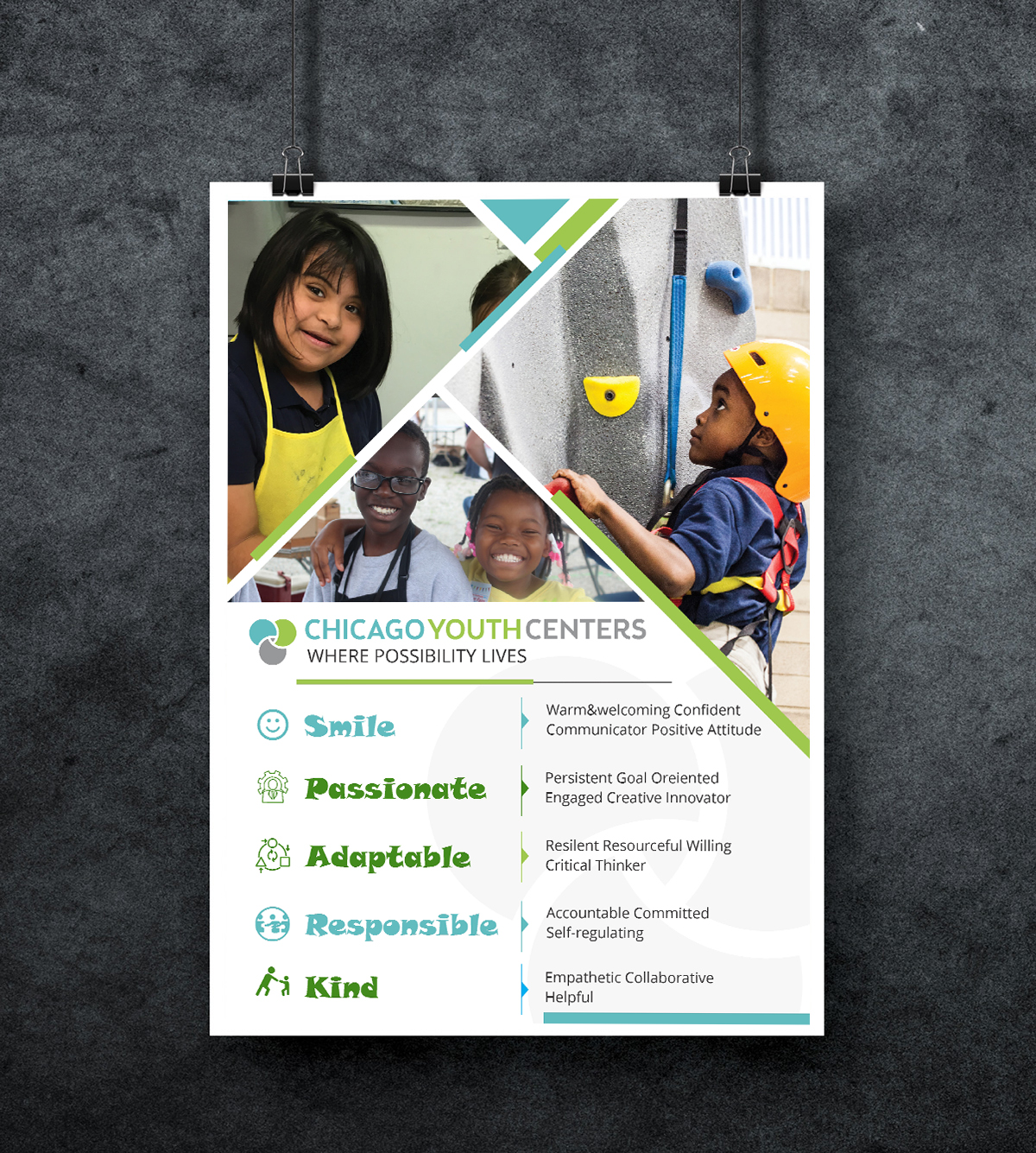 Poster Design by ecorokerz for Chicago Youth Centers | Design #15742049