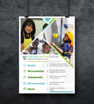 Poster Design by ecorokerz for Chicago Youth Centers | Design: #15742049
