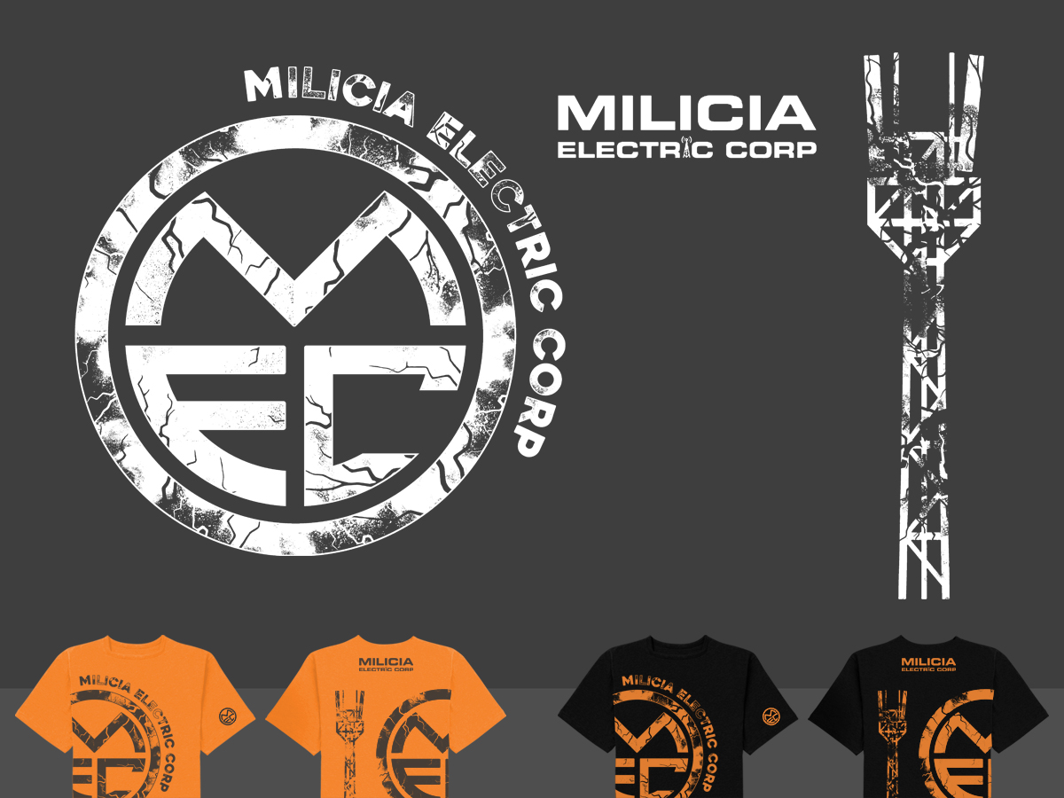 T-Shirt-Design von STierney für Milicia Electric Corp | Design: #15818680