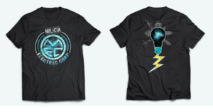 T-shirt Design by daniels for Milicia Electric Corp | Design: #15788161