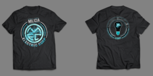 T-shirt Design by daniels for Milicia Electric Corp | Design: #15802582