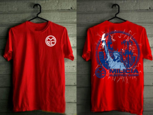 T-Shirt-Design von creative gravity für Milicia Electric Corp | Design: #15806704