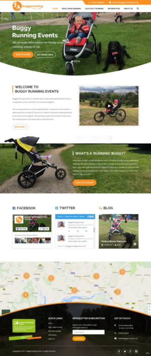 Web-Design von pb für Buggy Running Ltd | Design: #15745196