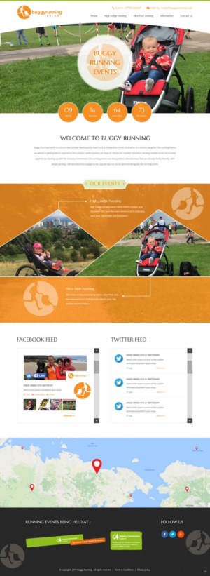 Diseño Web por pb para Buggy Running Ltd | Diseño: #15747450