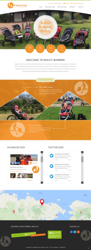 Diseño Web por pb para Buggy Running Ltd | Diseño: #15747451