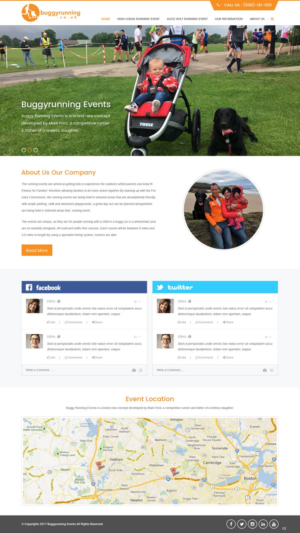Diseño Web por pb para Buggy Running Ltd | Diseño: #15747452