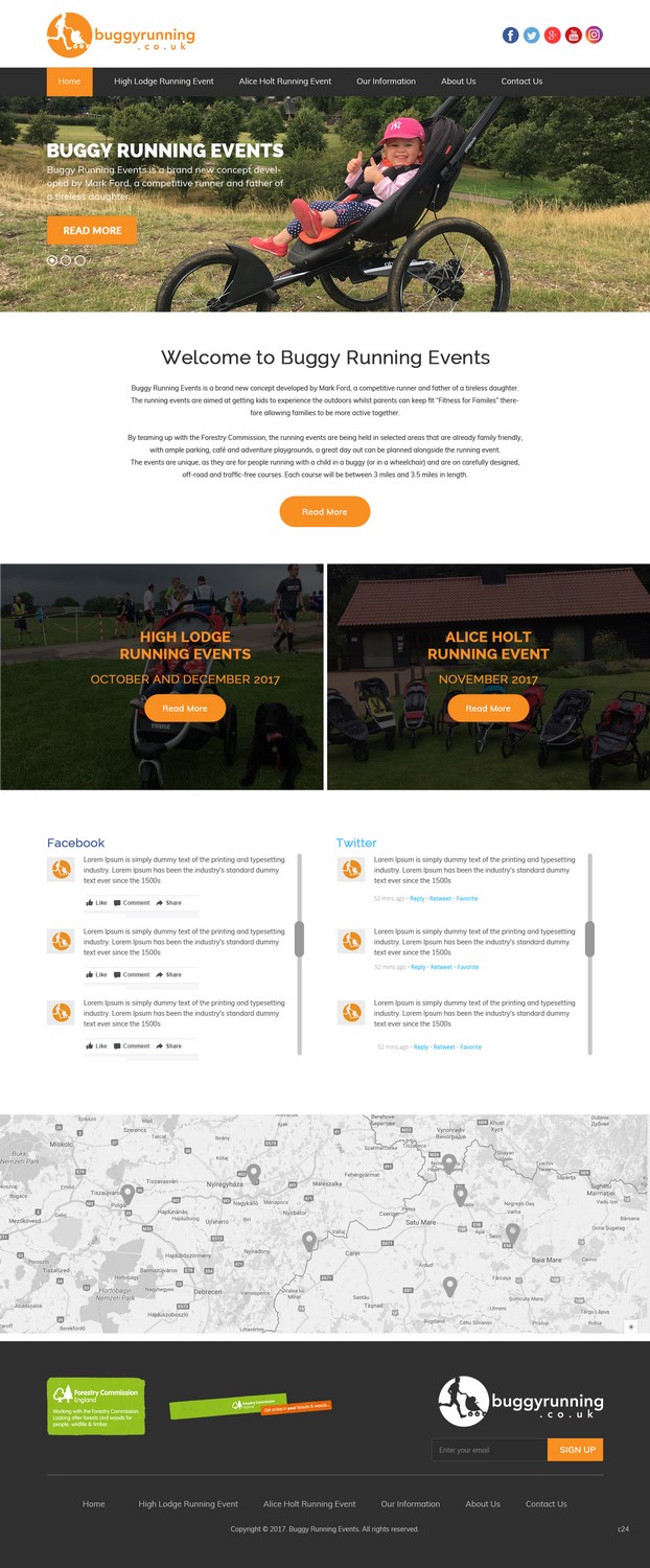 Web-Design von pb für Buggy Running Ltd | Design #15747462