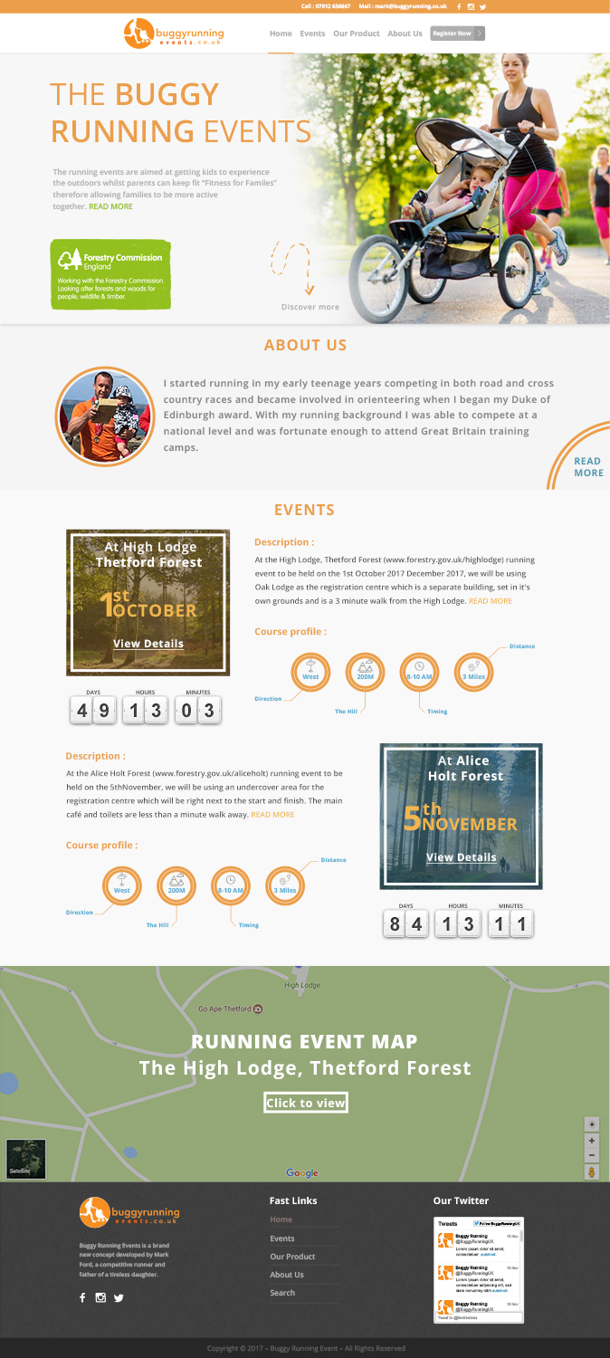 Diseño Web por weekidesigner para Buggy Running Ltd | Diseño #15757241