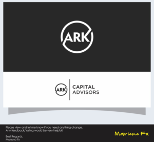 Logo Design by Mariono Fx for Ark Capital  | Design: #15849684