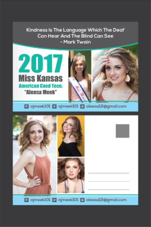 Postcard Design by Deziners Zone for this project | Design: #15746222