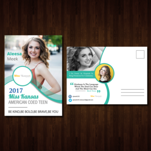 Postcard Design by creative.bugs for this project | Design: #15744402