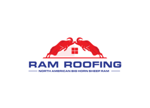 Logo Design by creative.bugs for Ram Roofing  | Design: #15744236