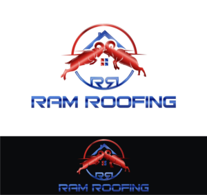 Logo Design by Soul Light for Ram Roofing  | Design: #15763994