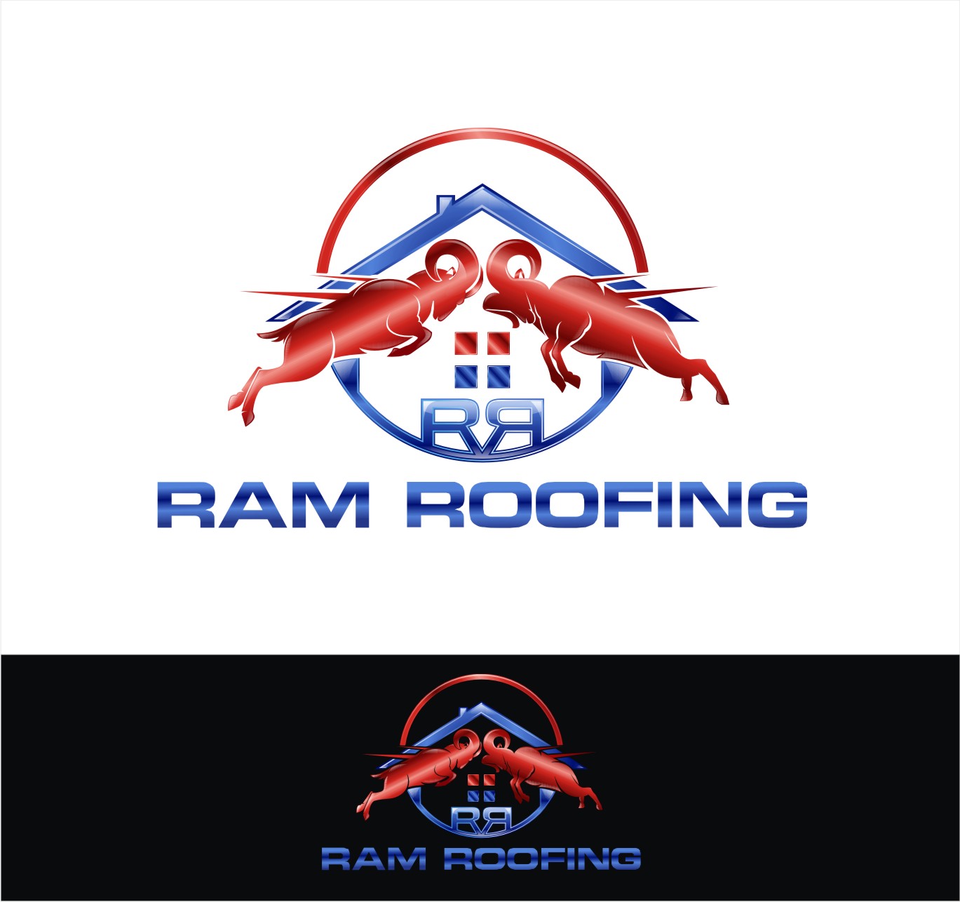 Design de Logo par Soul Light pour Ram Roofing  | Design #15777375