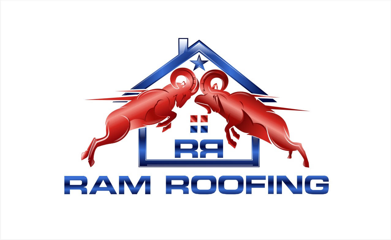 Logo Design by Soul Light for Ram Roofing  | Design #15936993