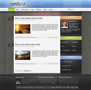 Wordpress Design by Prendo Studios