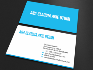 Business Card Design by SKYdesign for Utumi Advogados | Design: #15770035