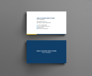 Business Card Design by Right_D for Utumi Advogados | Design: #15764281