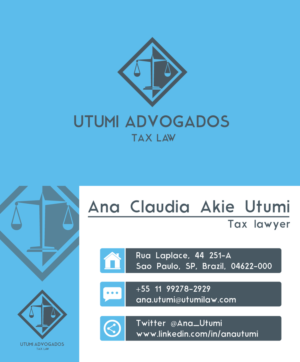 Design de Carte de Visite par HunterStudioPro pour Utumi Advogados | Design #15765611