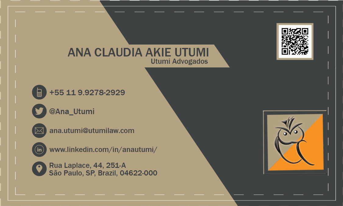 Business Card Design by Grebowiec Peter for Utumi Advogados | Design #15766055