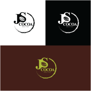J S Cocoa       since 1923 | Logo Design by rozT