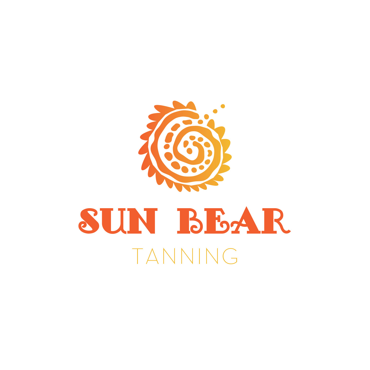 Logo Design by masher for Sun Bear Tanning | Design #15748904