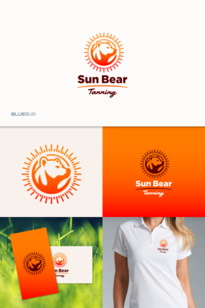 Sun Bear  Tanning | Logo Design by SilverFire