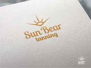 Sun Bear  Tanning | Logo Design by Atvento Graphics