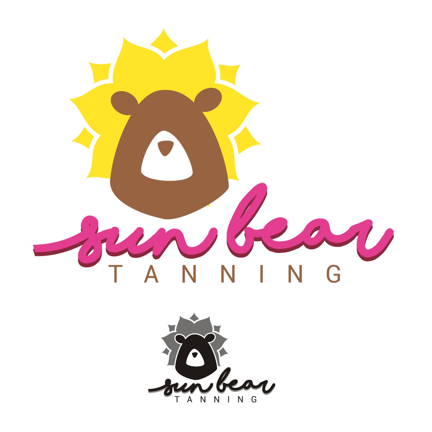 Logo Design by Ragaharsen for Sun Bear Tanning | Design #15778023