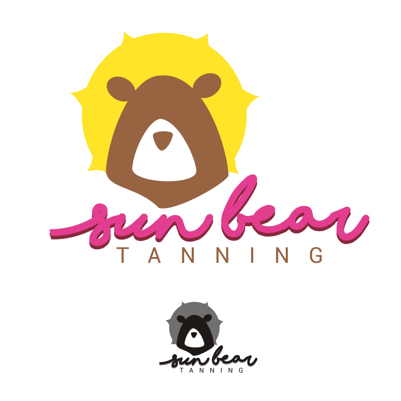 Logo Design by Ragaharsen for Sun Bear Tanning | Design #15778069