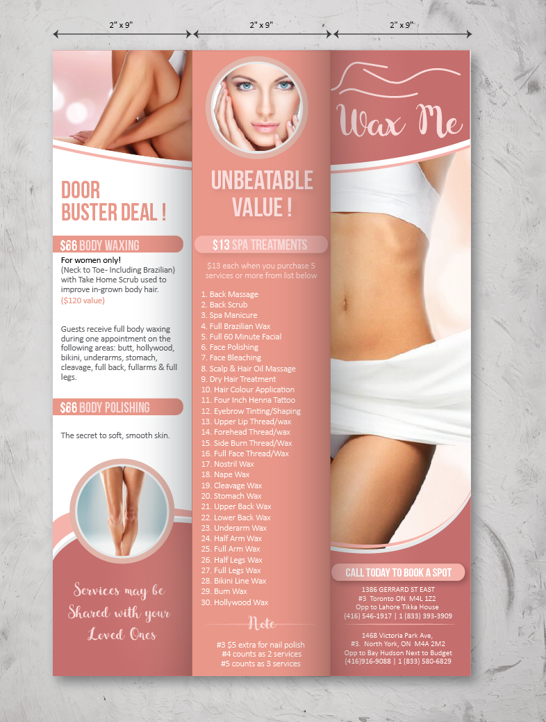 Diseño de Flyer por alex989 para MaggiePie Baked Goods | Diseño #22371489