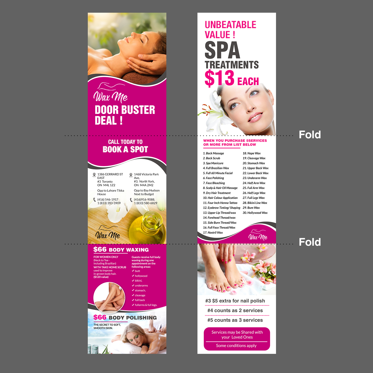 Diseño de Flyer por aspiremedia para MaggiePie Baked Goods | Diseño #22378867