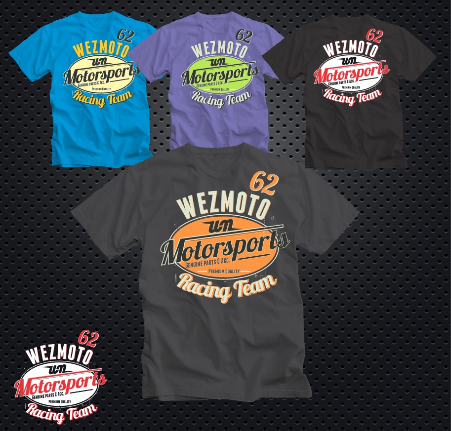 T-shirt Design by mojokumanovo for wezmoto.net | Design #2654663