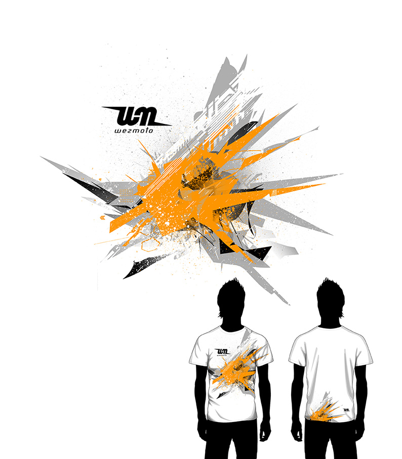 T-shirt Design by andrew bellamy for wezmoto.net | Design #2627956